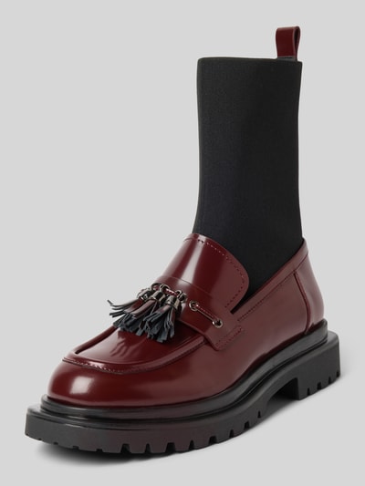 Marc Cain Bags & Shoes Laarzen in loaferlook Bordeaux - 1