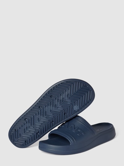 Gant Slides mit Label-Detail Dunkelblau 5