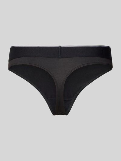 Calvin Klein Underwear String mit Logo-Muster Black 3
