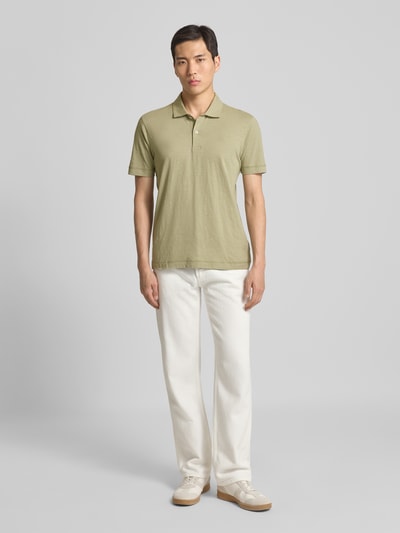 Marc O'Polo Regular fit poloshirt van puur katoen Mintgroen - 1