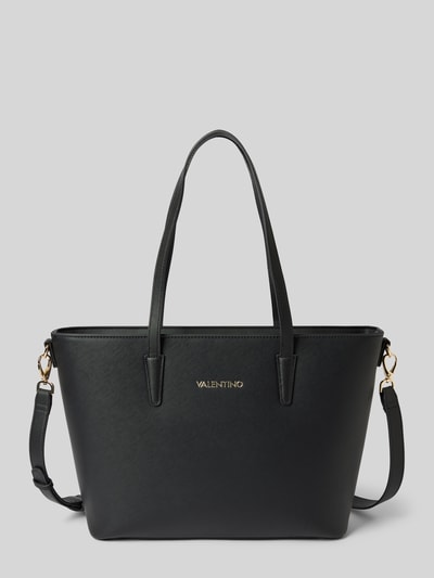 VALENTINO BAGS Handtasche mit Label-Applikation Modell 'ZERO RE' Black 1