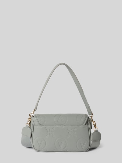 VALENTINO BAGS Handtasche mit Strukturmuster Modell 'SAMBA' Hellgrau 3