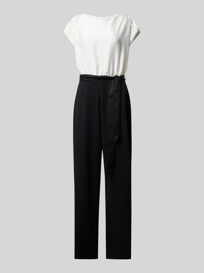 Swing Jumpsuit mit Rundhalsausschnitt Black 2