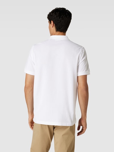 Gant Poloshirt met labelstitching, model 'SHIELD' Wit - 5