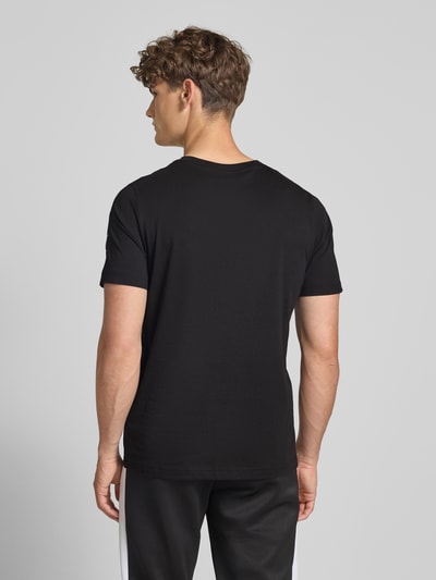 PUMA PERFORMANCE T-Shirt mit Label-Stitching und Rundhalsausschnitt Black 5