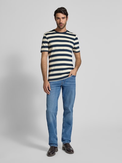 Christian Berg Men T-Shirt mit Rundhalsausschnitt Dunkelblau 1