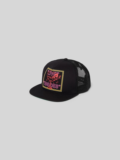 RHUDE Basecap mit Label-Detail Black 2