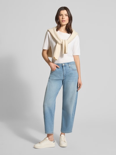 MAC Balloon Fit Jeans mit Lyocell-Anteil Modell 'DANNI' Hellblau 1