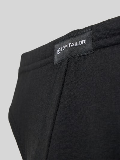 Produktfoto, Slip aus Baumwolle im 7er-Pack von TOM TAILOR in Schwarz, reine Baumwolle, elastischer Bund mit Logo, ohne Beinansatz, feine Textur