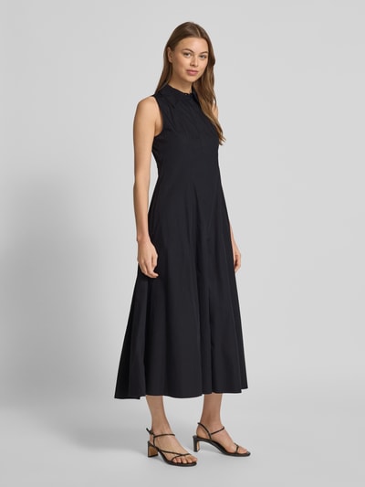 MAX&Co. Midikleid mit Eingrifftaschen Modell 'ERNEST' Black 1