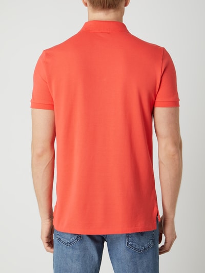 Polo Ralph Lauren Custom Slim Fit Poloshirt aus Piqué Rot 5