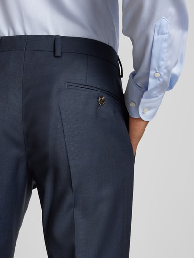 JOOP! Collection Slim fit pantalon met persplooien, model 'BLAYR' Marineblauw - 3