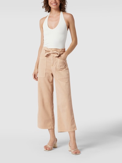 Marc Cain Jeans met elastische band en tunnelkoord Beige - 1