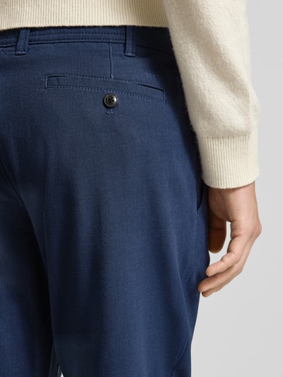 MCNEAL Stoffen broek met Franse steekzakken Marineblauw - 3