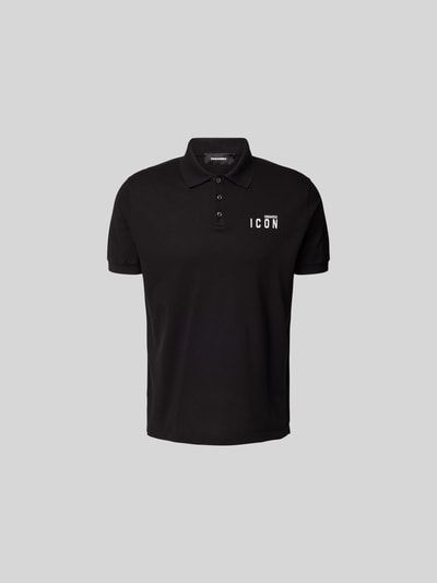 Dsquared2 Poloshirt mit Label-Print Black 2