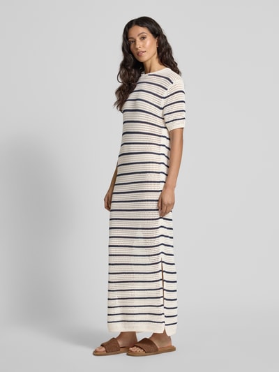 Tommy Hilfiger Sukienka szydełkowa o kroju regular fit z mieszanki bawełny Biały 1