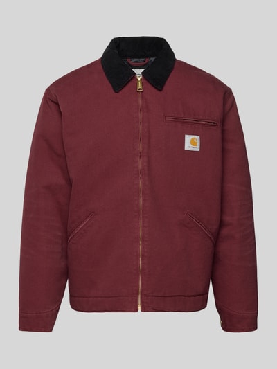 Carhartt Work In Progress Jack met labelpatch Bordeaux - 2