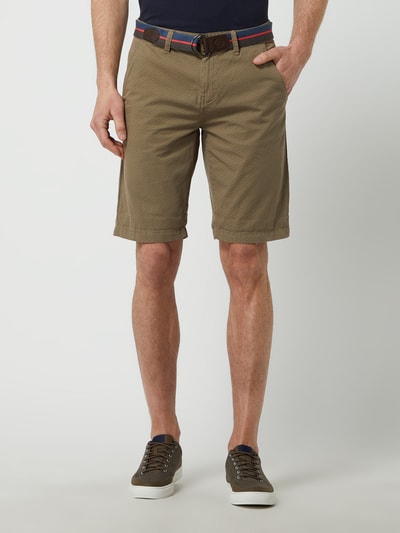 Lerros Regular Fit Chino-Shorts aus Baumwolle Modell 'Craig' Beige 4