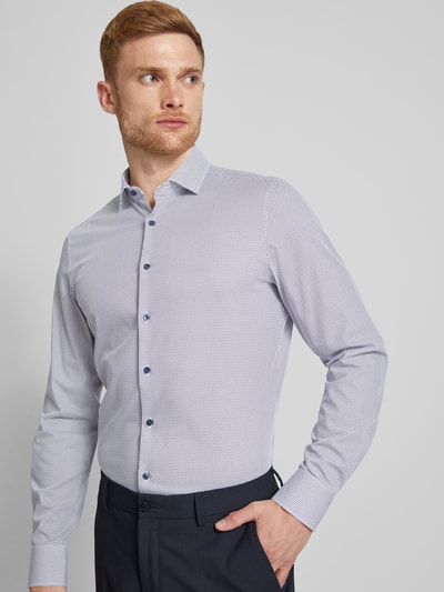 OLYMP Level Five Koszula biznesowa o kroju slim fit z kołnierzykiem typu kent Czerwony 3