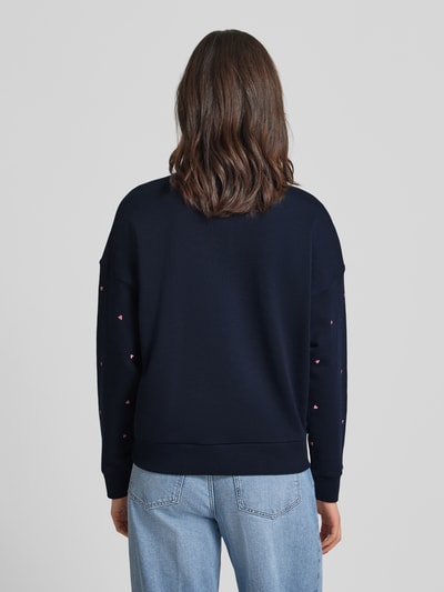Tom Tailor Denim Regular Fit Sweatshirt aus reiner Baumwolle Marine 5