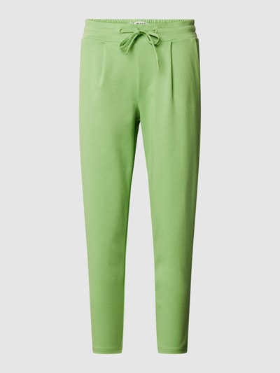 ICHI Stoffen broek met steekzakken Groen - 2