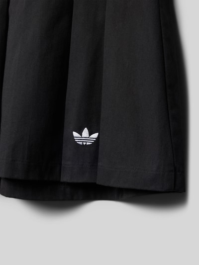 adidas Originals Spódnica mini z wyhaftowanym logo Czarny 2