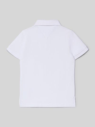 Tommy Hilfiger Kids Poloshirt aus Organic Cotton Weiss 3