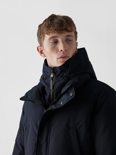 Mackage Daunenjacke mit Kapuze Dunkelblau 3