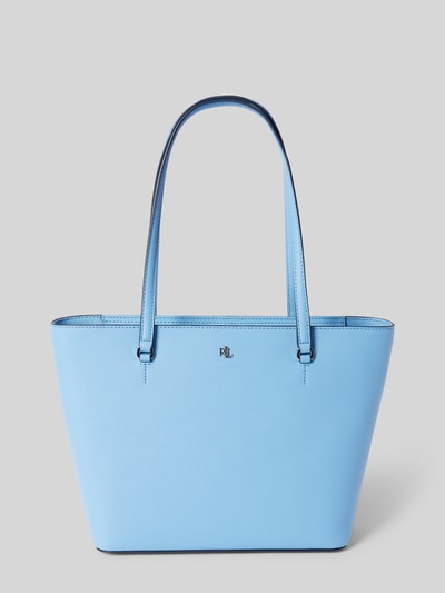 Lauren Ralph Lauren Handtasche mit Label-Detail Modell 'KARLY' Hellblau 2