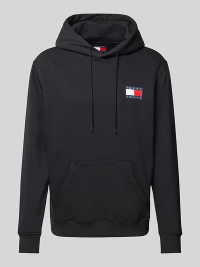 Tommy Jeans Hoodie mit Label-Print Black 2