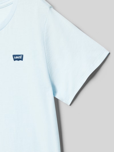 Levi’s® Kids Regular Fit T-Shirt mit Label-Stitching Modell 'BATWING' Bleu 2
