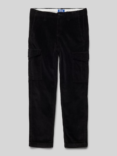 Jack & Jones Regular Fit Cordhose mit Cargotaschen Modell 'KANE' Black 1