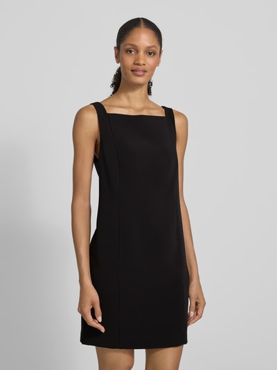 Lauren Ralph Lauren Kokerjurk met vierkante hals, model 'RICHETTE' Zwart - 4