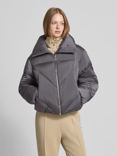 BOSS Orange Regular Fit Steppjacke aus schimmerndem Gewebe Modell 'PADILENA' Flieder 4