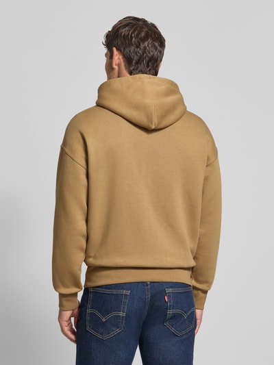 Polo Ralph Lauren Sweatjack met labelstitching Kaki - 5