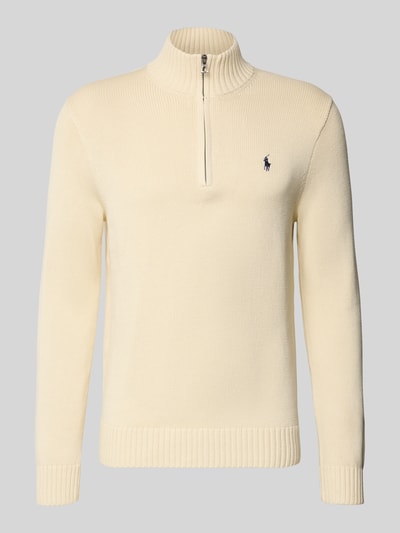 Polo Ralph Lauren Schipperstrui met labelstitching Offwhite - 2