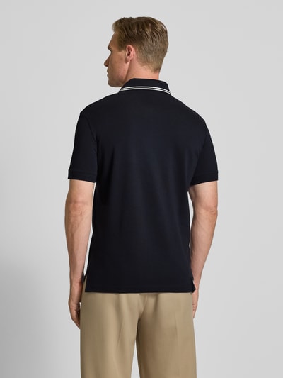 ARMANI EXCHANGE Koszulka polo z krótkim zamkiem błyskawicznym Granatowy 5