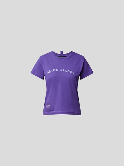 Marc Jacobs T-Shirt mit Brand-Print Lila 2