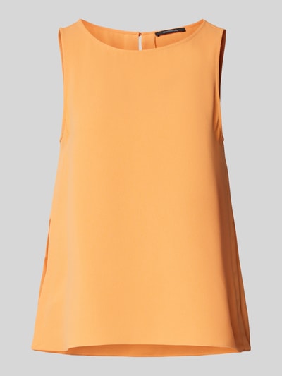 comma Blousetop in effen design Oranje - 2