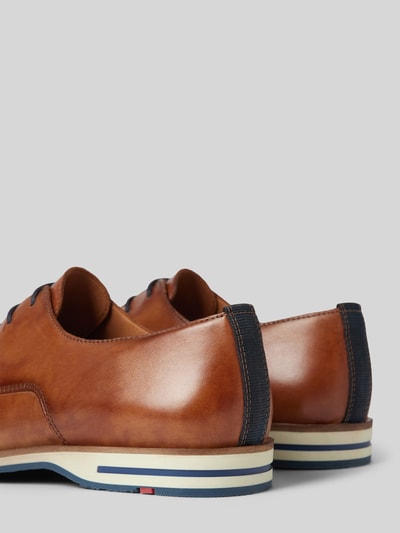 Lloyd Derby-Schuhe aus Leder Modell 'DAKIN' Cognac 3