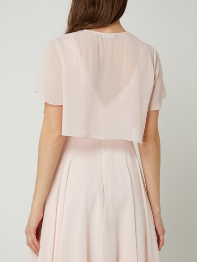 Christian Berg Cocktail Cocktailjack van chiffon  Roze - 5