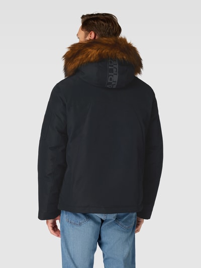 Napapijri Jacke mit Kunstfellbesatz Modell 'EXPLORER' (black) online kaufen