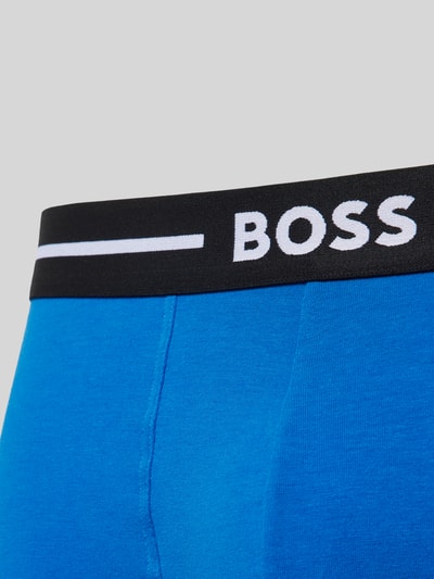 BOSS Boxershorts mit elastischem Logo-Bund im 3er-Pack Royal 2