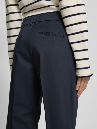 Brax Regular Fit Stoffhose mit verkürztem Schnitt Modell 'STYLE.MARA' Marine 3