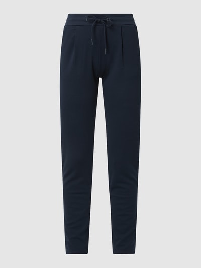 ICHI Sweatpants met tunnelkoord, model 'KATE' Marineblauw - 2