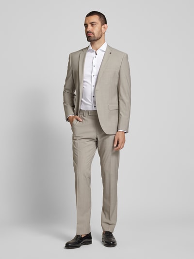 Eterna Slim Fit Businesshemd mit New-Kent-Kragen Weiss 1