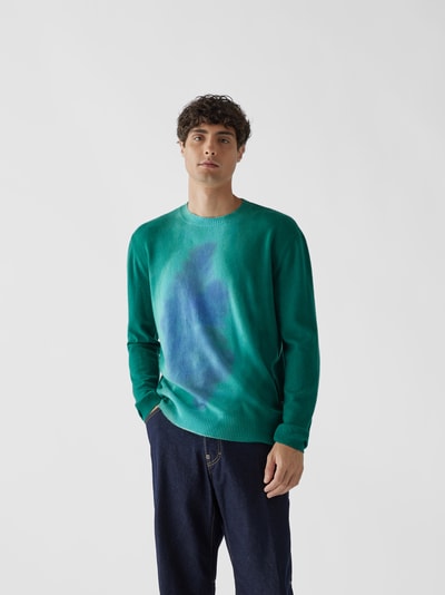 Marni Pullover mit Rundhalsausschnitt Dunkelgrün 4