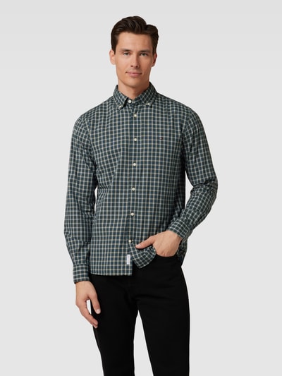 Tommy Hilfiger Regular Fit Freizeithemd mit Button-Down-Kragen Oliv 4