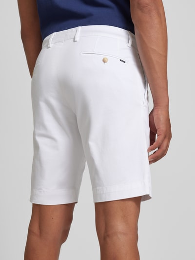 Polo Ralph Lauren Slim Stretch Fit Shorts im unifarbenen Design Weiss 3