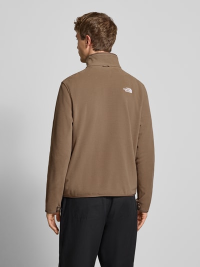 The North Face Sweatjacke mit Stehkragen Hellbraun 5